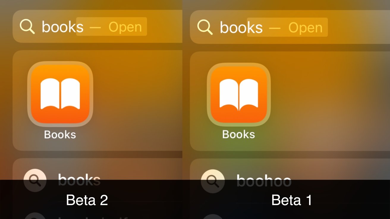The new Books icons