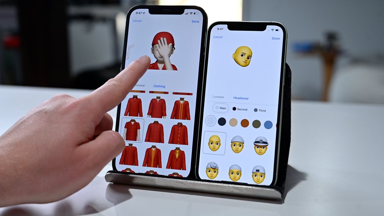 Memoji Clothes and stickers