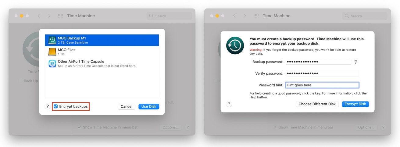 Cómo cifrar copias de seguridad para Mac, iPhone y iPad