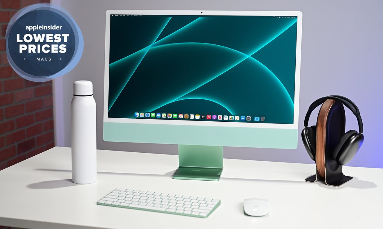 New M1 iMac Prices Dip to $1219, Plus AppleCare Deals