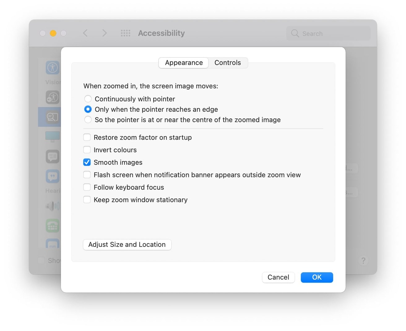 mac magnify screen