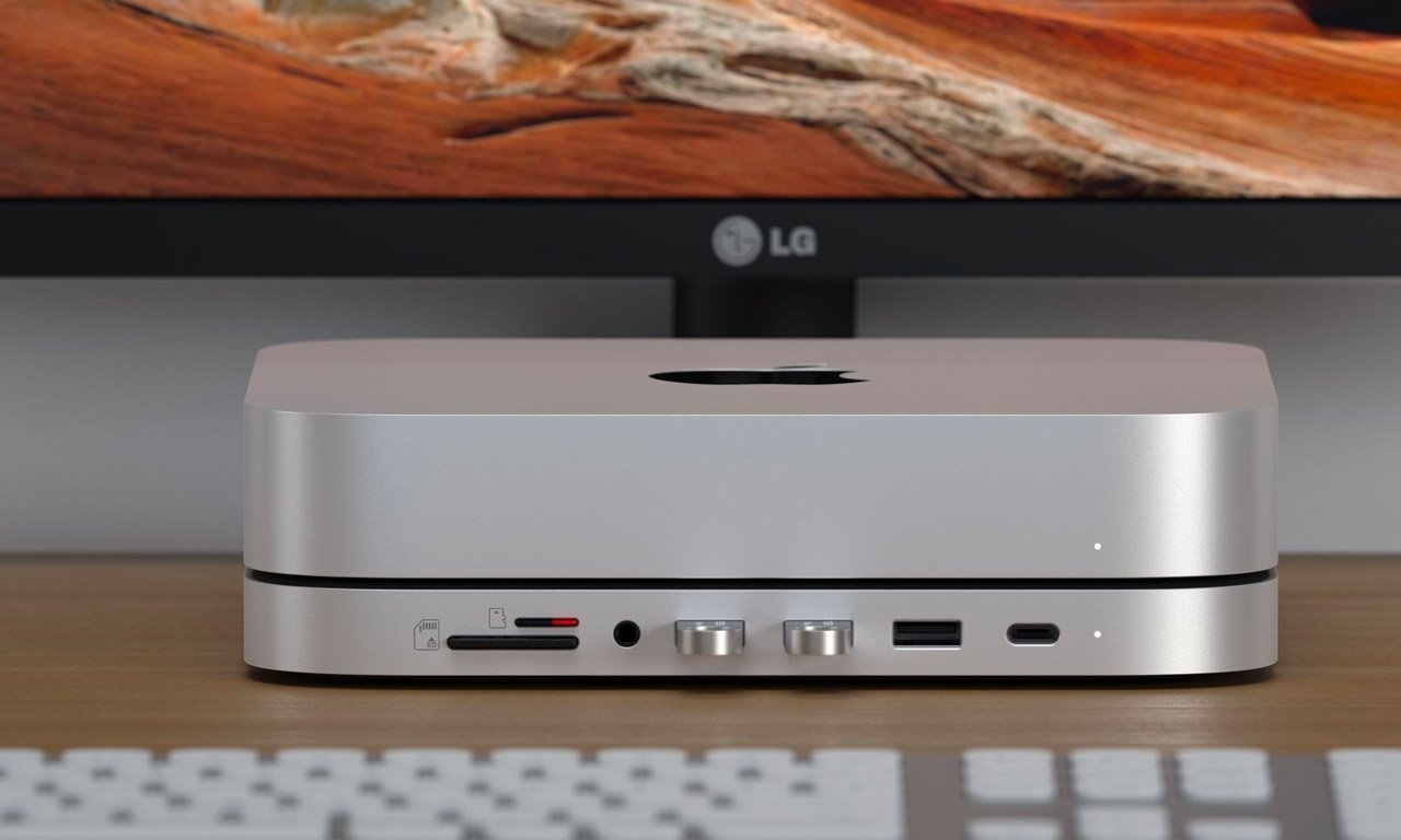 photo of Satechi's new Mac mini hub gives you more storage options with an SSD enclosure image