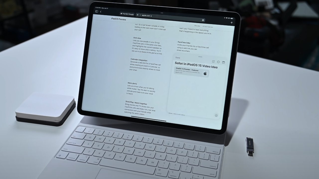 Use Quick Notes in the iPadOS 15 public beta