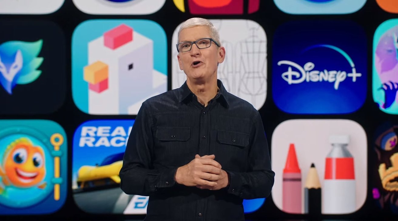 Apple CEO Tim Cook reveals fourth generation Apple TV, coy on watches