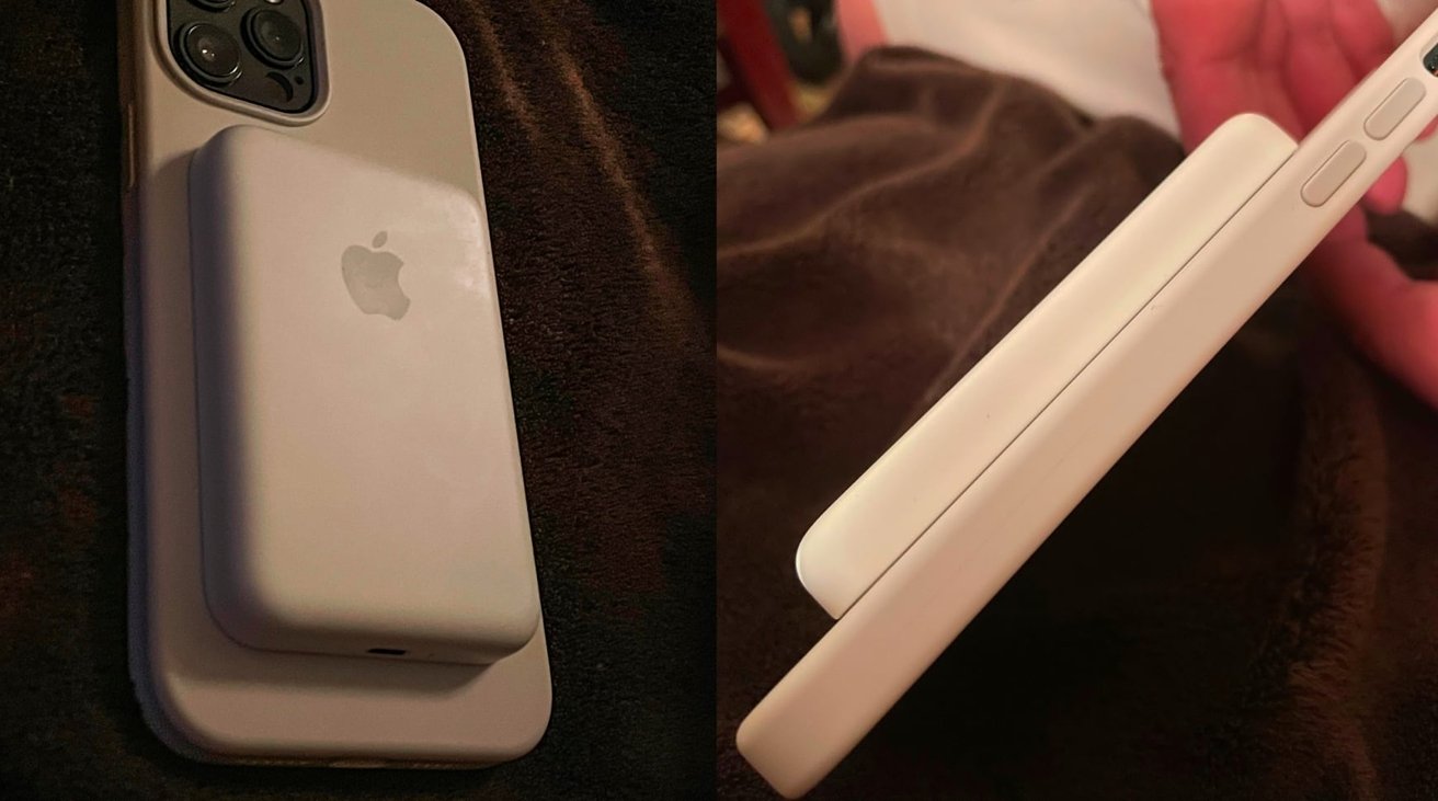 MagSafe Battery Pack images show it doubles iPhone 12 thickness AppleInsider