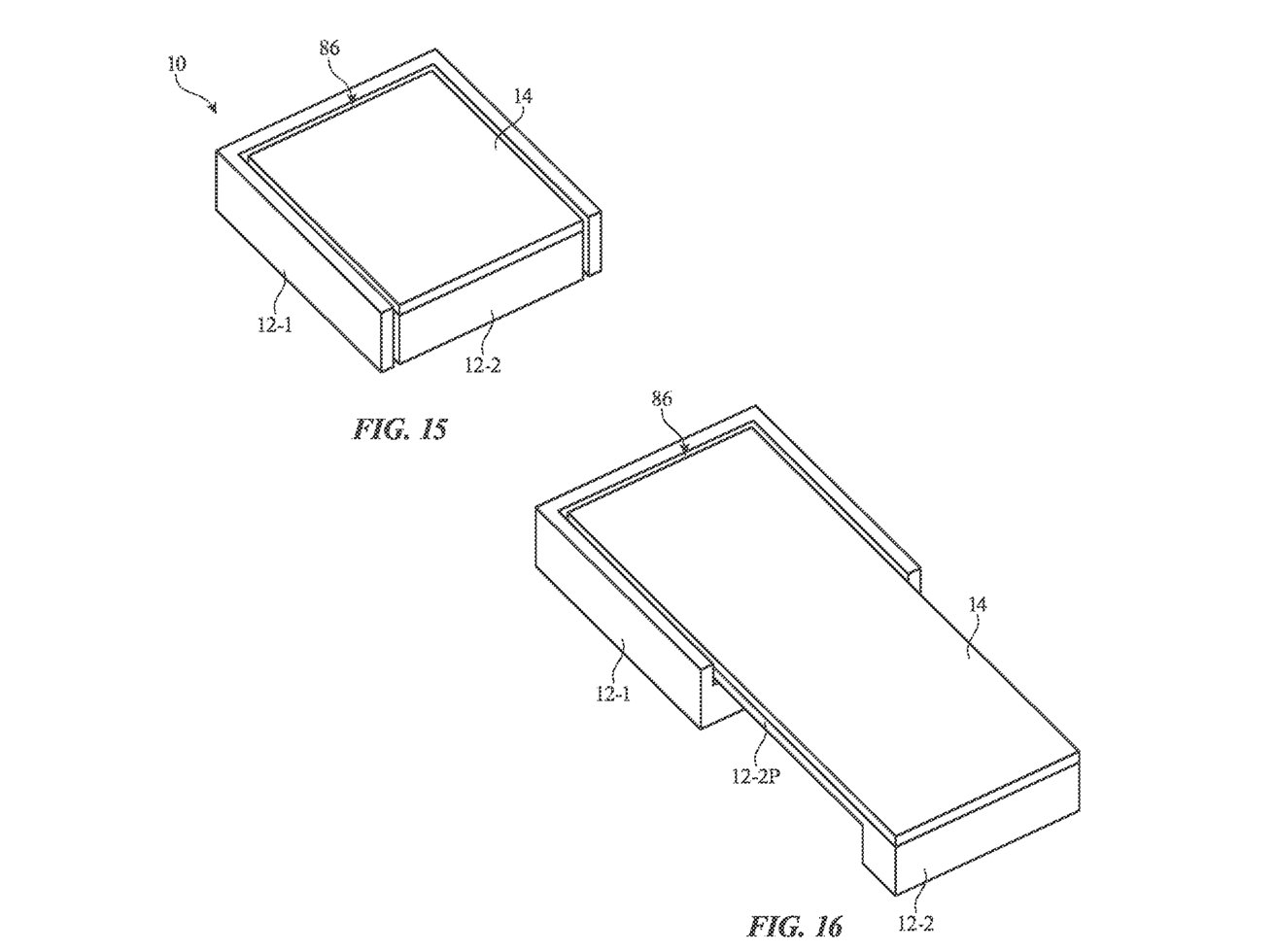 A small-screen device could slide the body down, unfurling a larger display. 