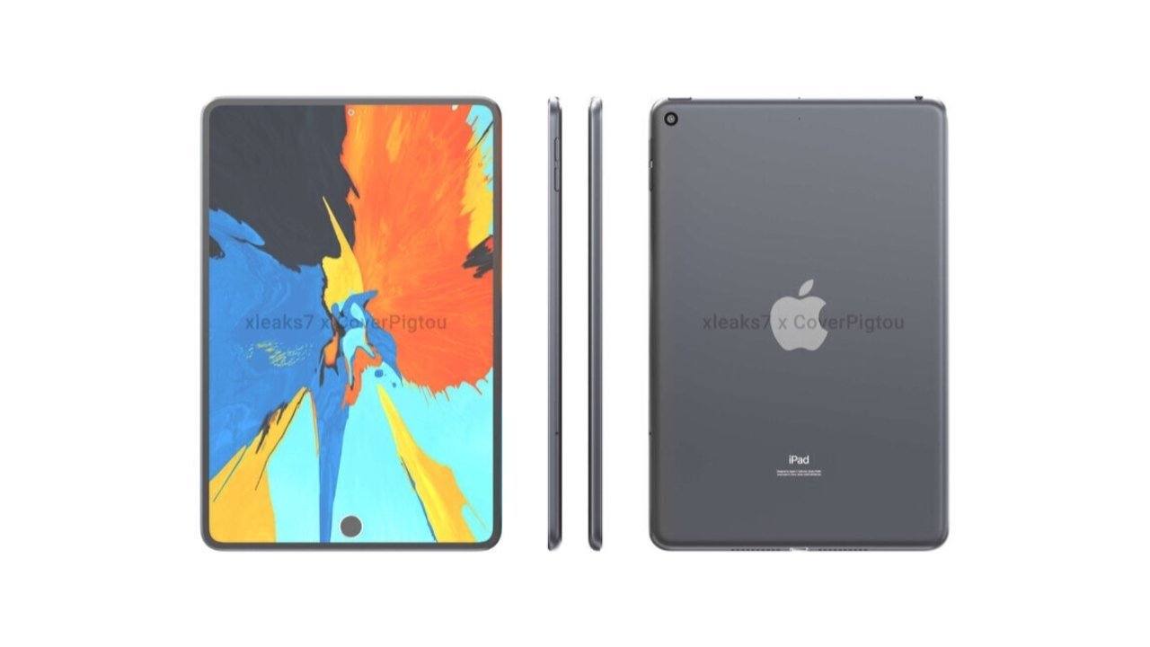 An early mock-up of the iPad mini 6 [David Kowalski and Pigtou]