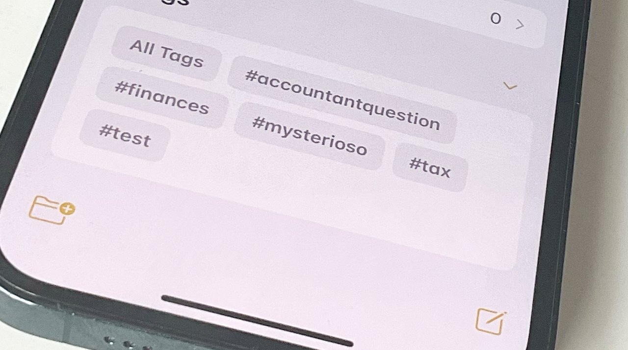 Use Tags and Smart Folders in Notes on your iPhone and iPad