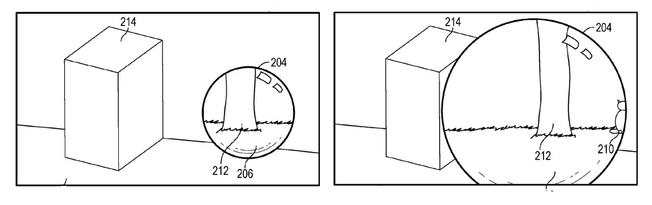 Dependiendo de su movimiento, Apple AR puede mostrarle una vista ampliada de su próximo destino virtual