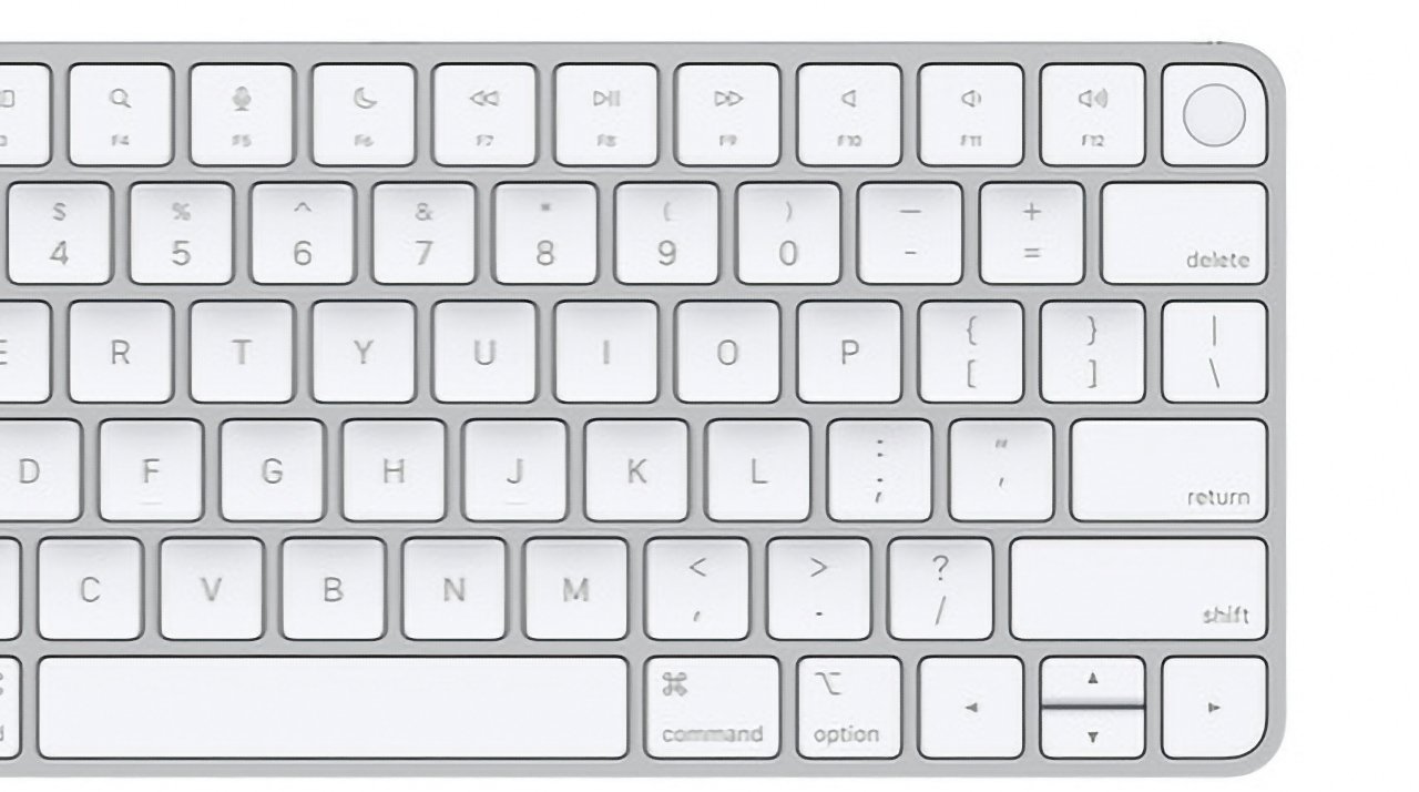 The 24-inch iMac's Magic Keyboard with Touch ID is now available separately