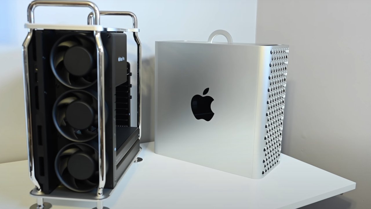 The Mac Pro can be configured with new Radeon Pro graphics cards