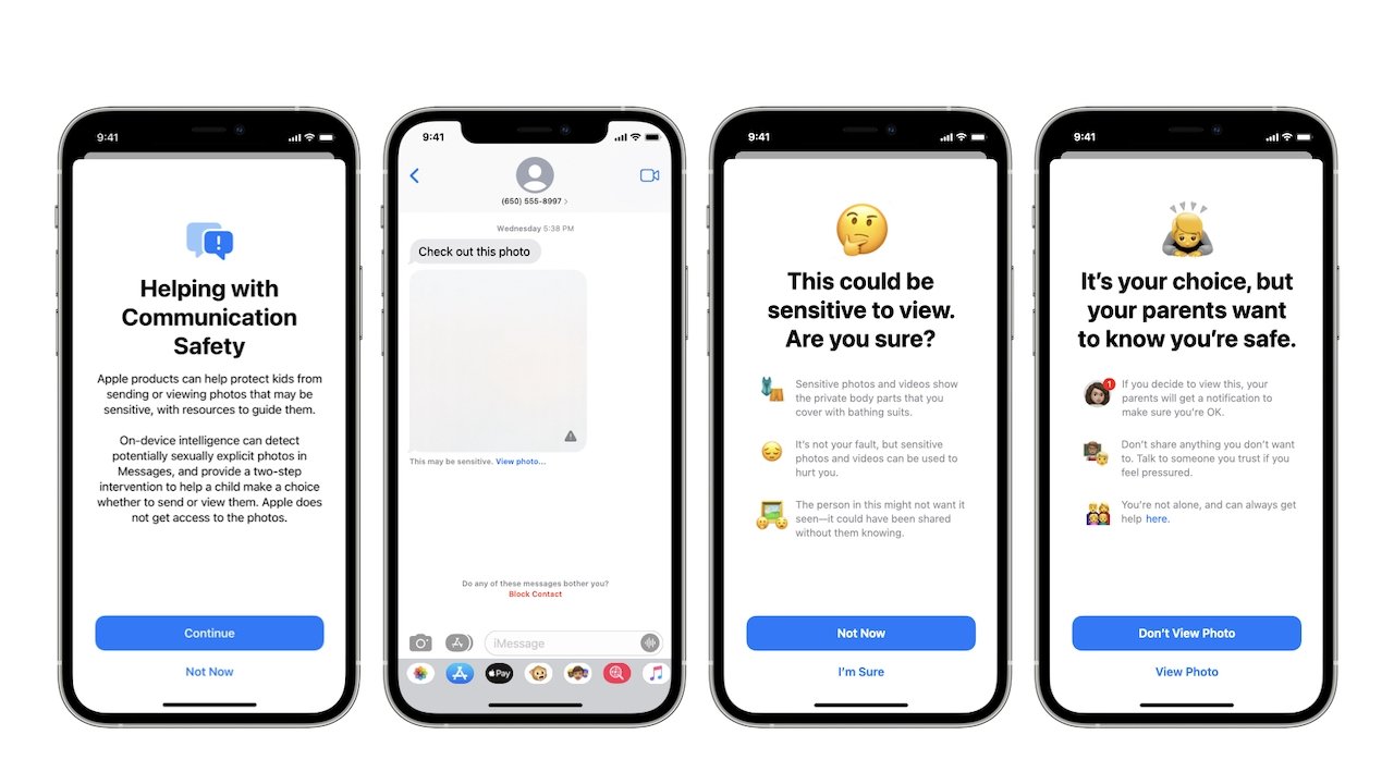 photo of Apple expanding child safety features across iMessage, Siri, iCloud Photos image