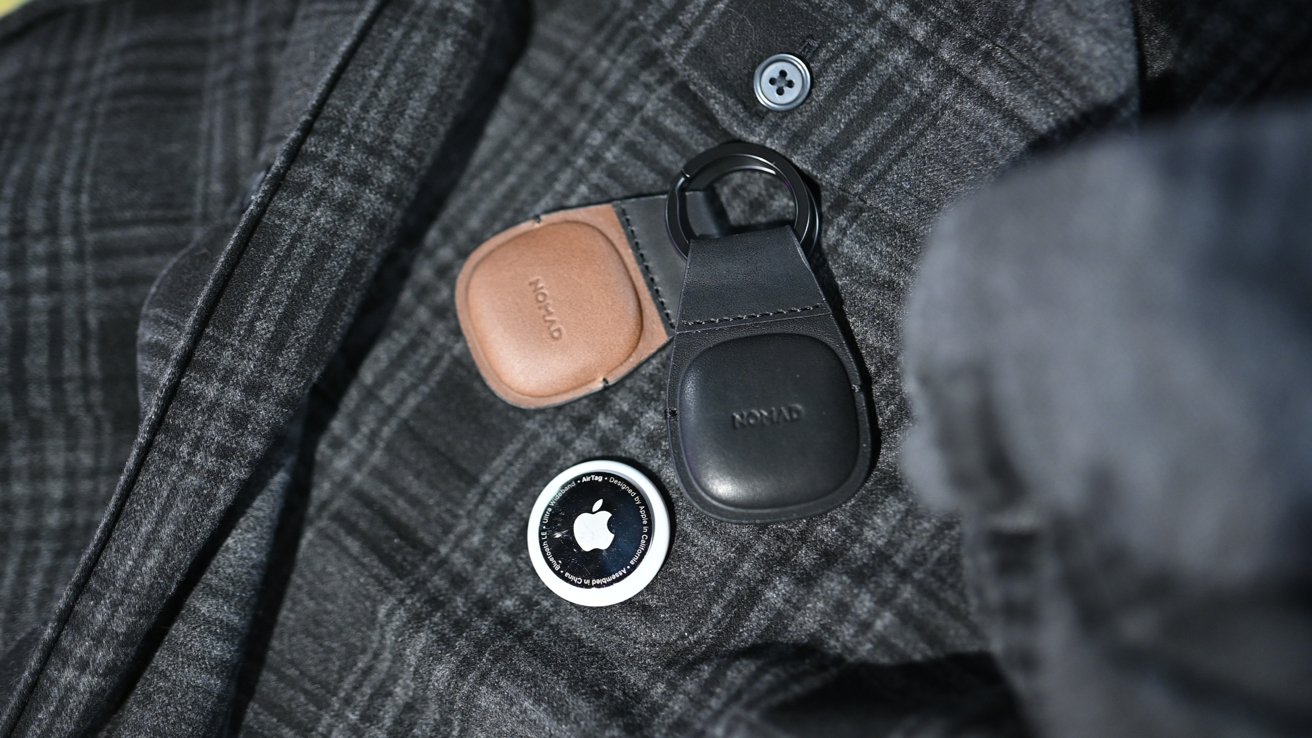 Nomad launches AirTag Rugged Keychain, pet ID tag engraving