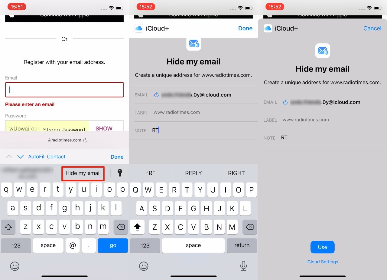 You Don't Need iCloud+ for 'Hide My Email' in iOS 15