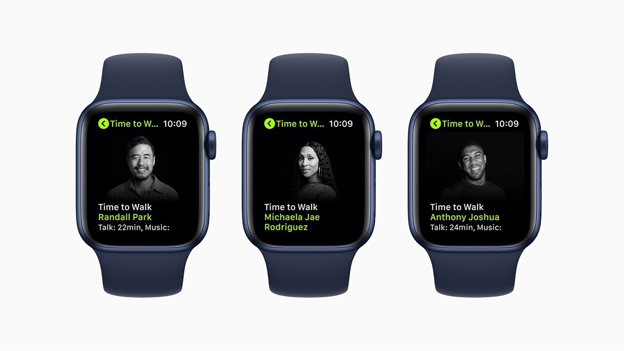 Run walk apple online watch