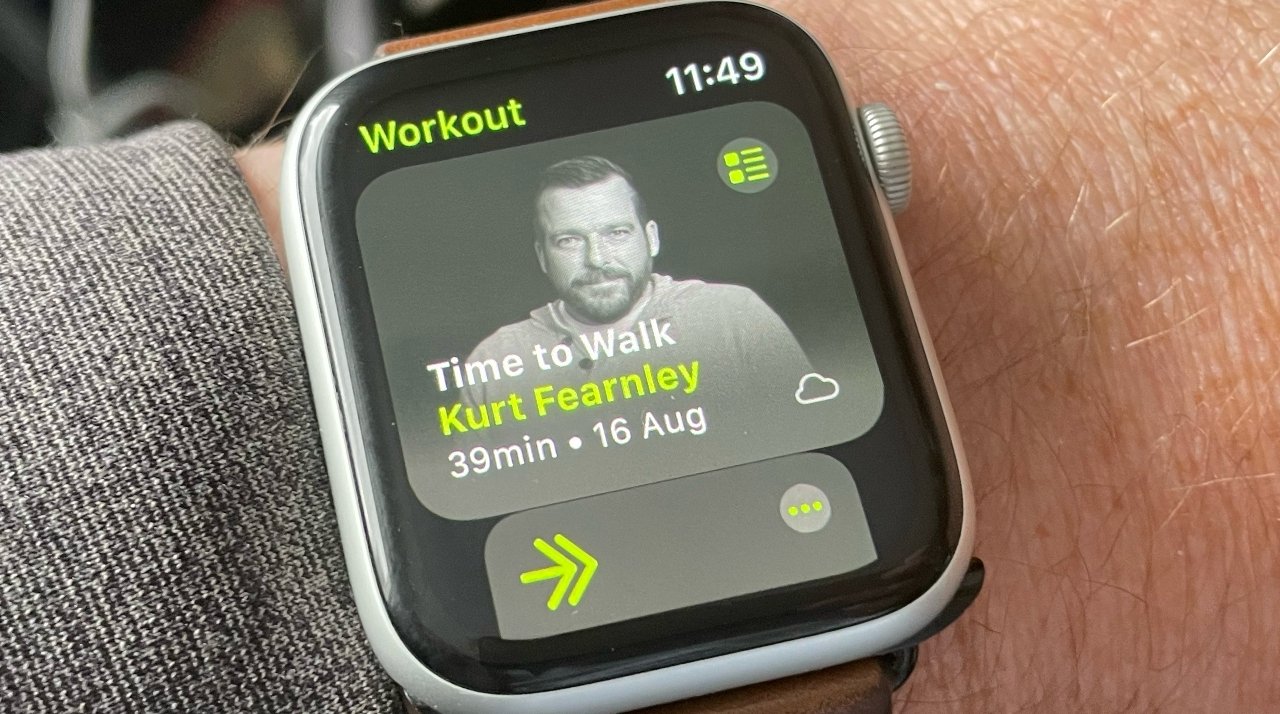 Kurt Fearnley is the latest sports star to record an audio workout for Apple Fitness+ on the Apple Watch