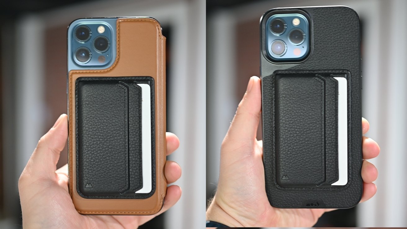 Mous Wallet on SurfacePad from Twelve South and the Mous Limitless 4.0 case