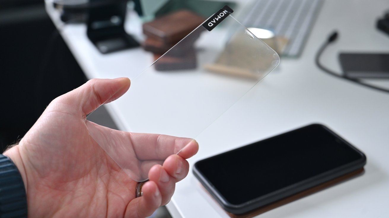 Nomad's new screen protector is tempered glass