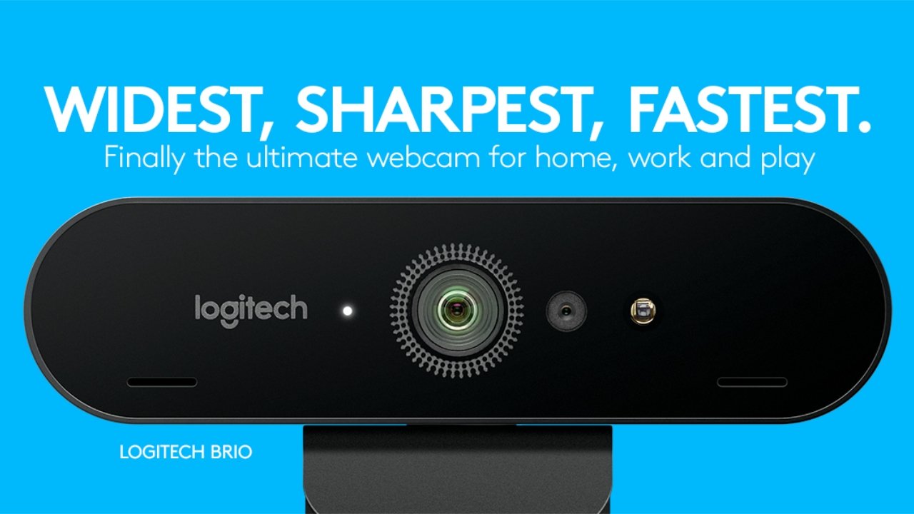 Almost 30% off Logitech BRIO Ultra HD Webcam