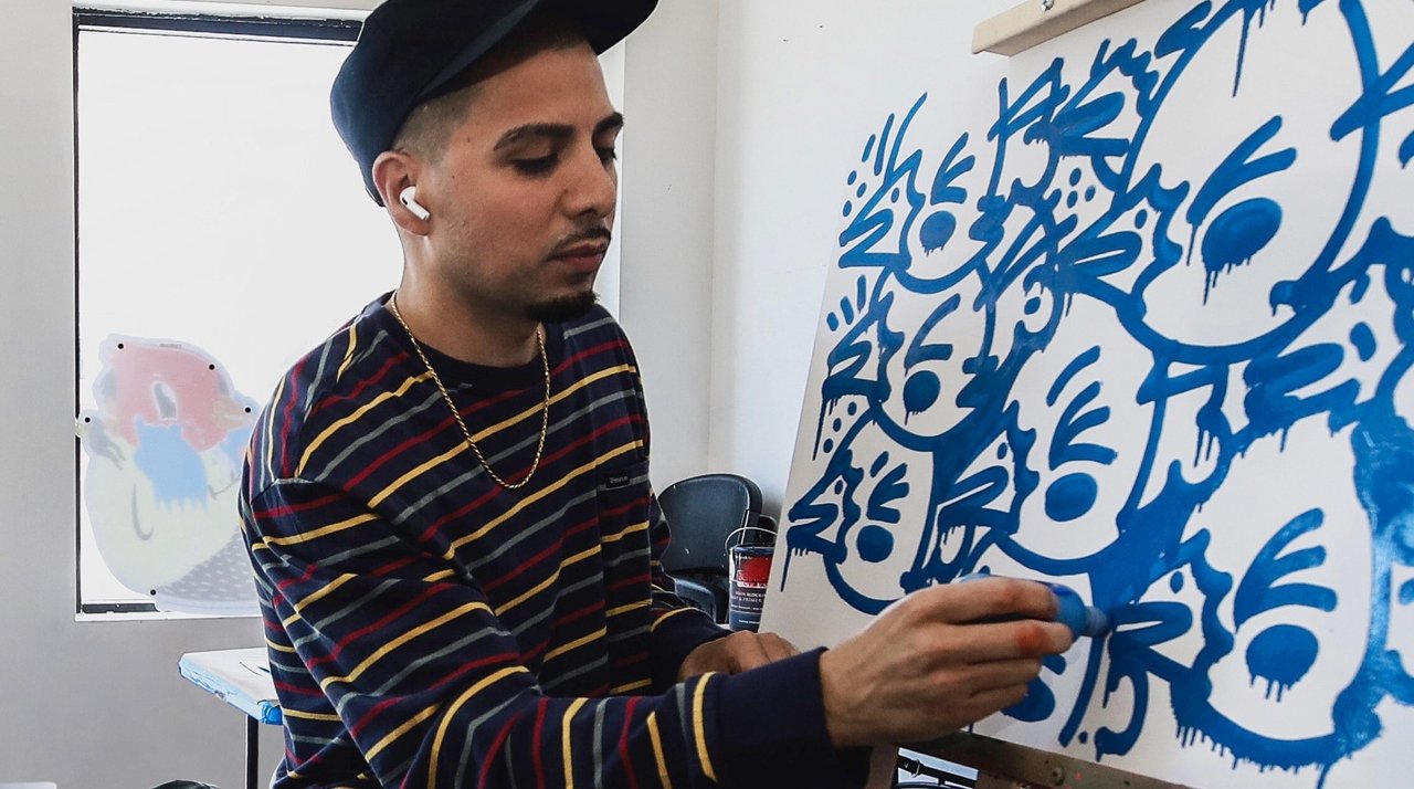 Chicago-based visual artist Sentrock is partnering with Apple for