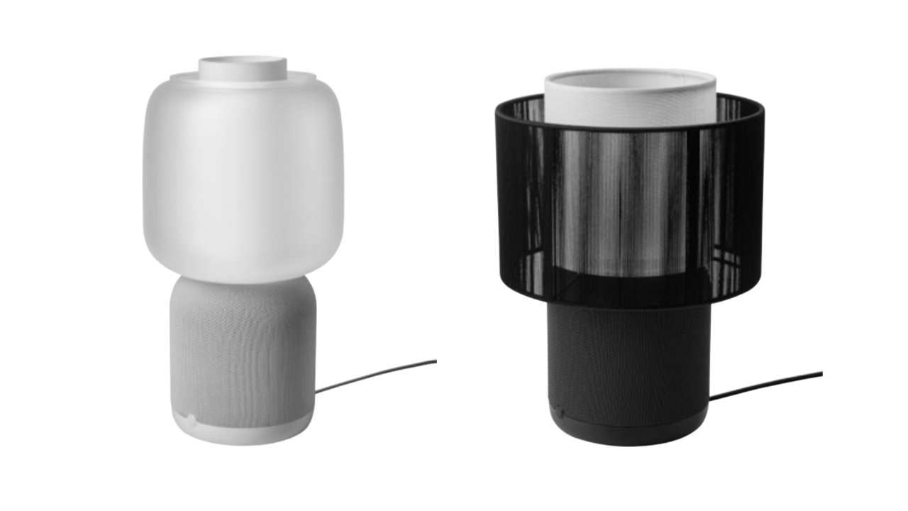 Images of the new Symfonisk lamps from Ikea