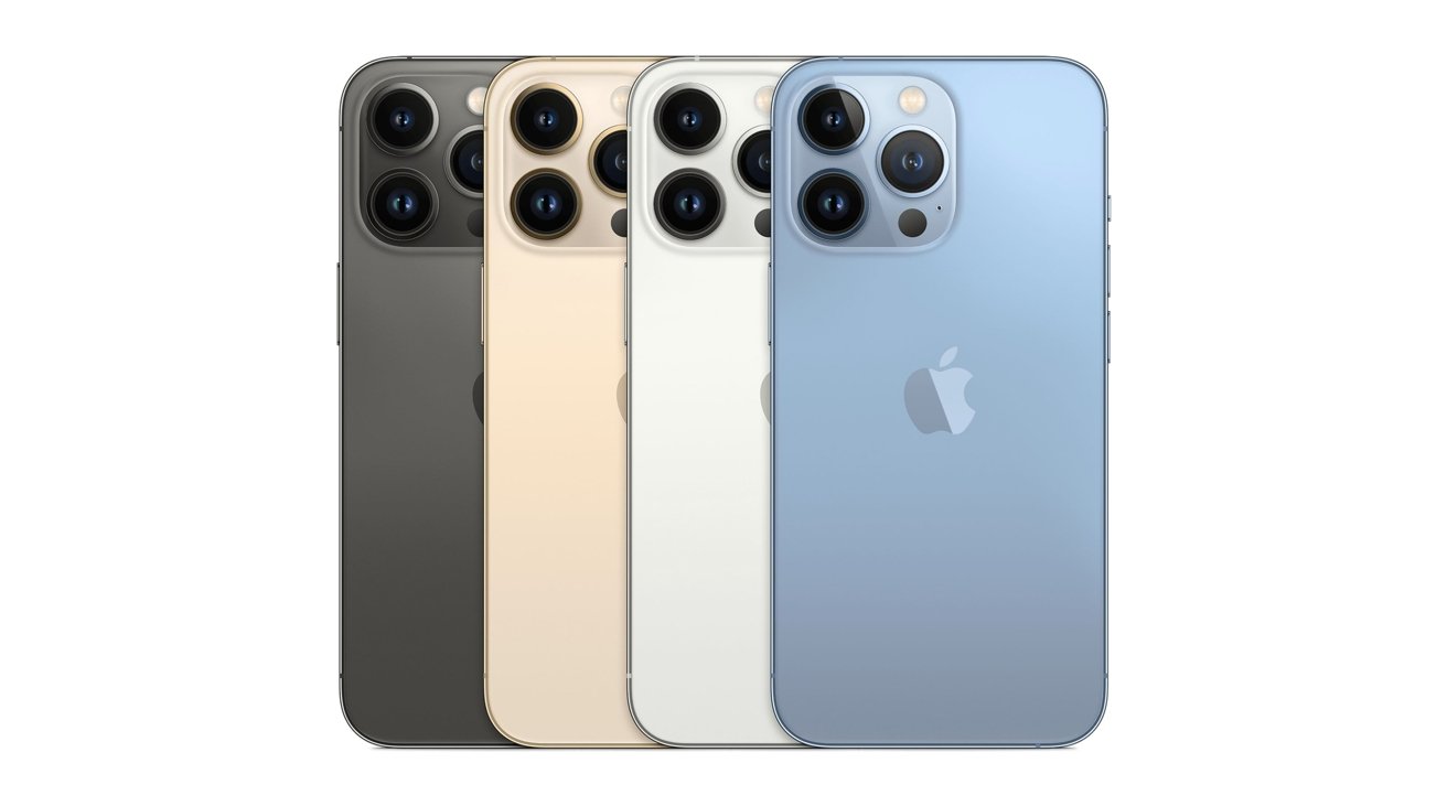 The new color scheme: Graphite, Gold, Silver, and Sierra Blue.