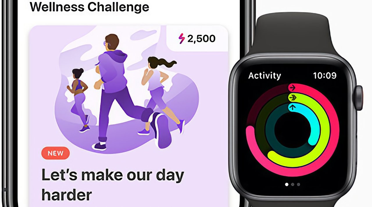 Apple watch 2024 fitbit challenge