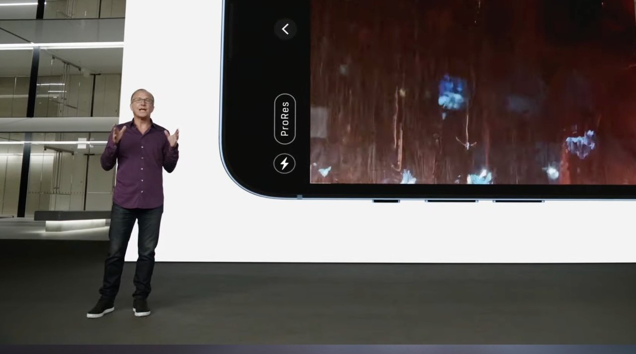 photo of Pro Res Video not arriving on iPhone 13 Pro at launch image