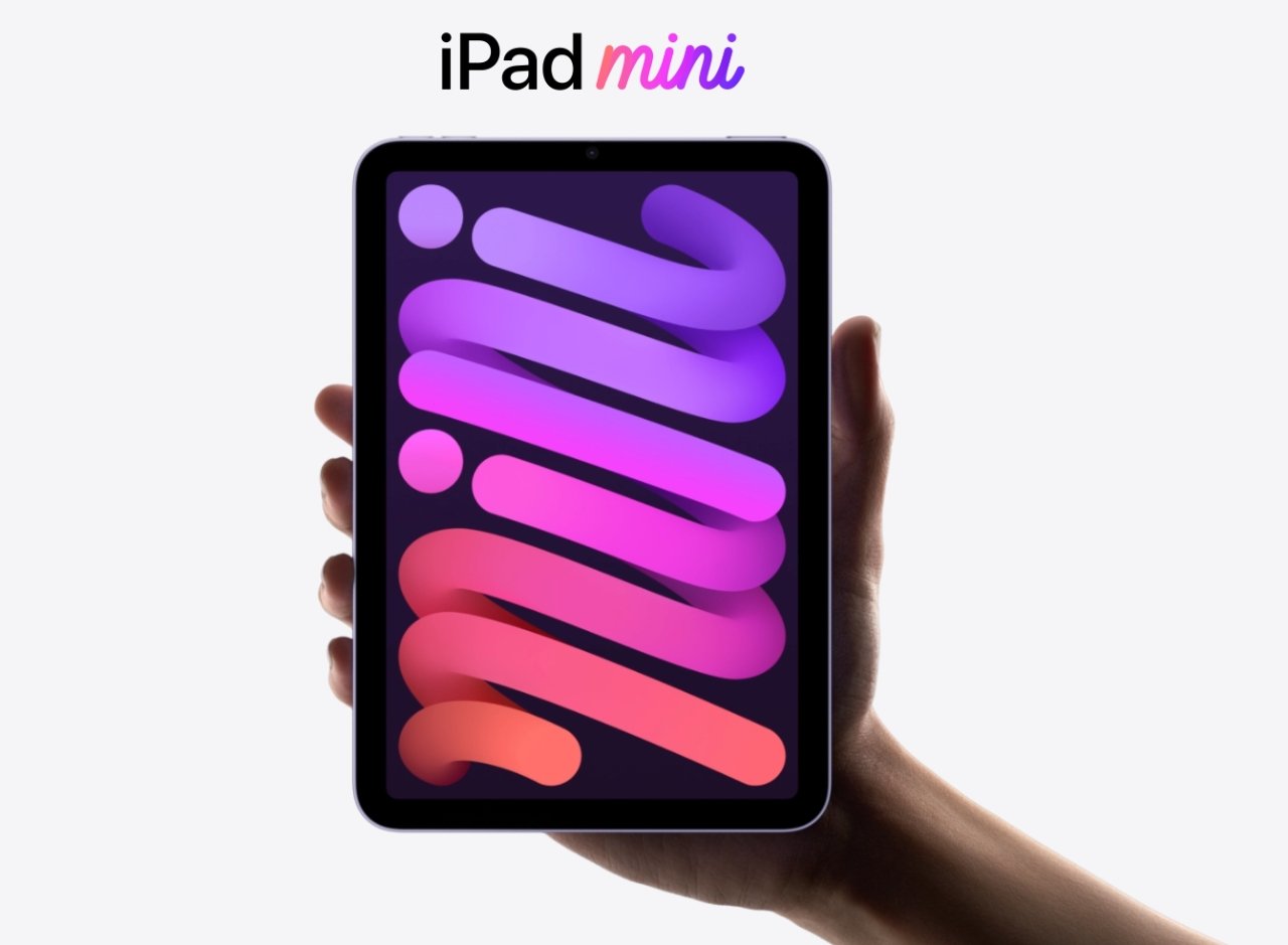How Apple markets the iPad mini 6 today