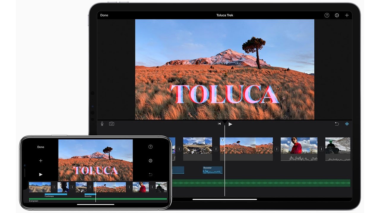 imovie for iphone changing font color