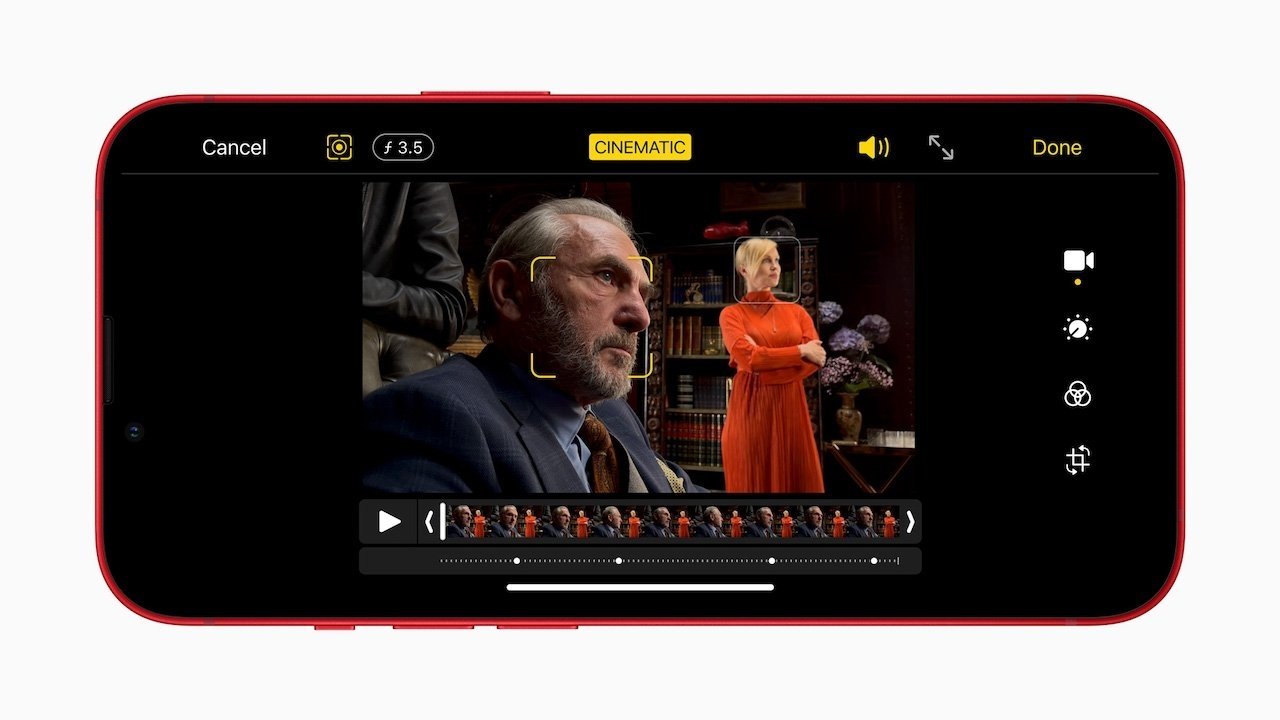 Cinematic Mode on iPhone 13