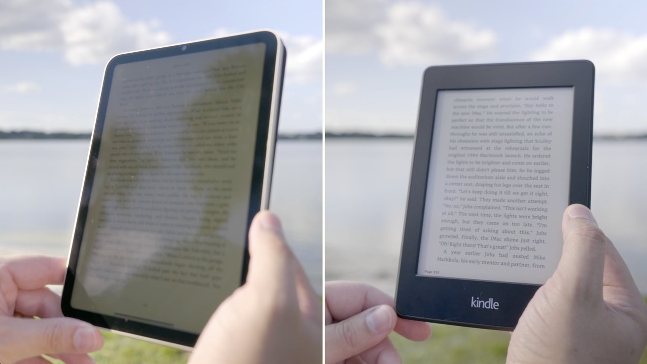 iPad mini vs Kindle Paperwhite