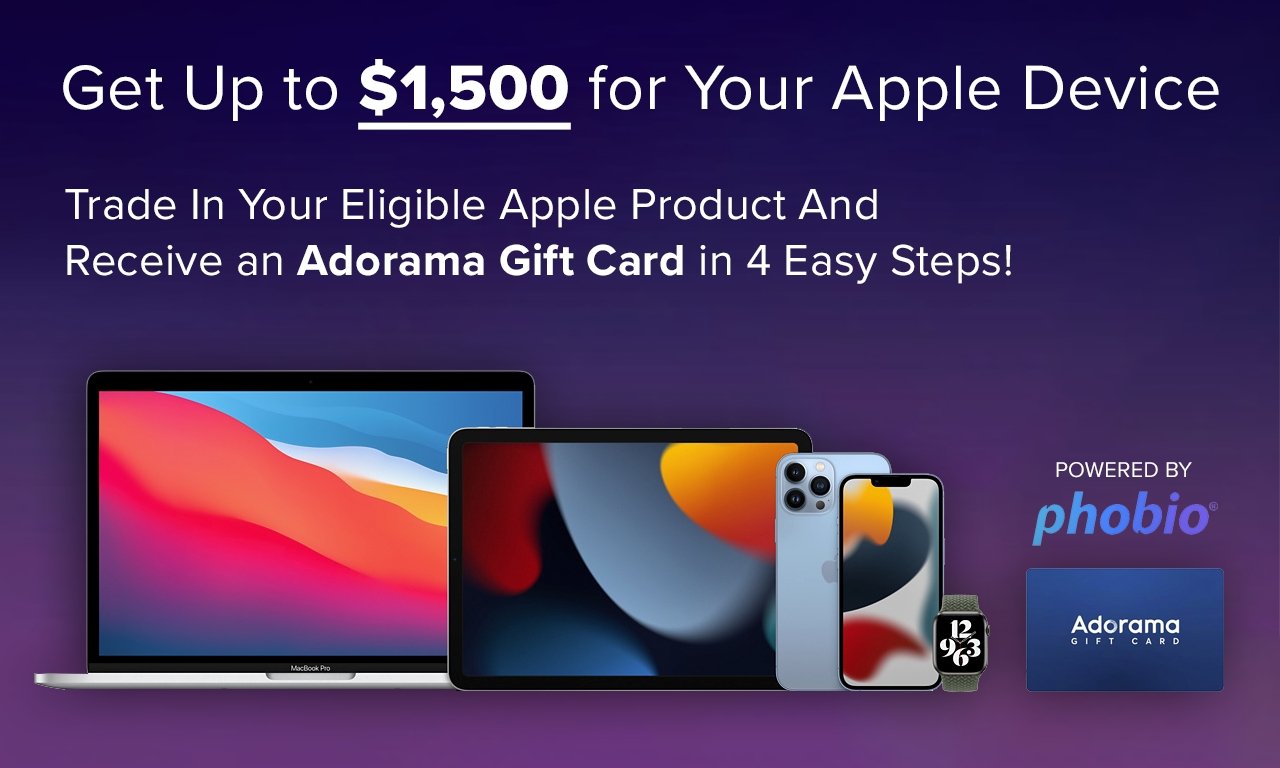 photo of Get up to $1,500 for your used Apple device ahead of new MacBook Pros image