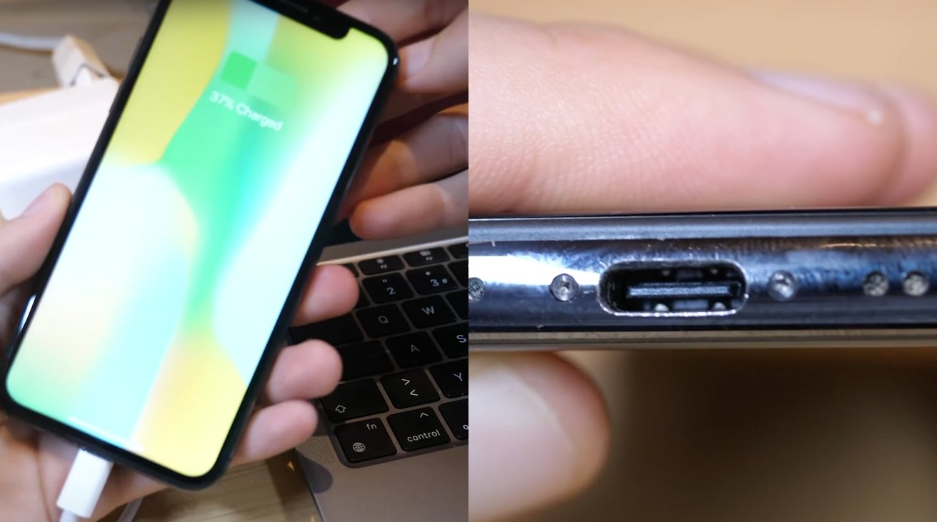 iPhone gets USB-C thanks to creative robotics engineer