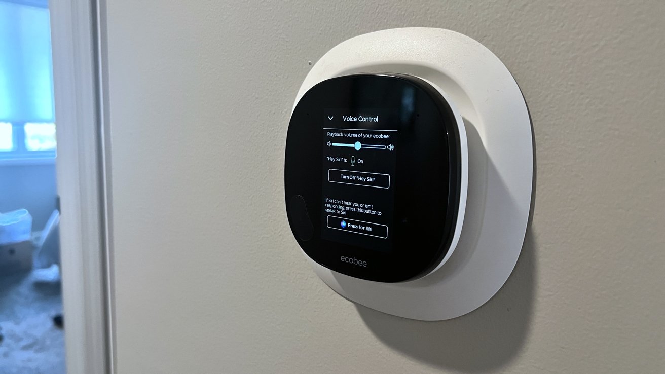 Siri and AirPlay 2 come on the Ecobee SmartThermostat