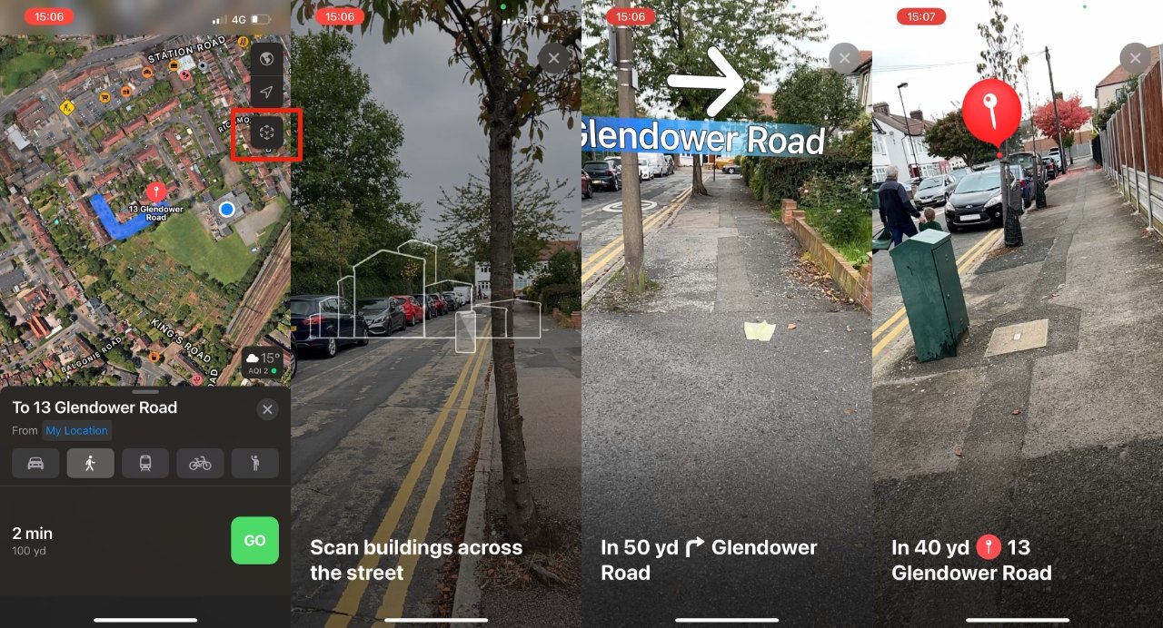 Apple AR in Apple Maps
