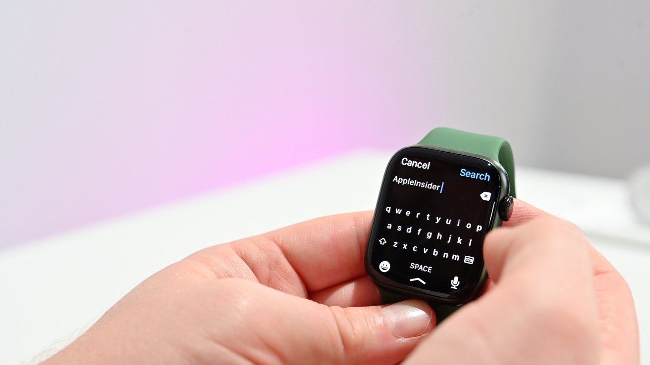 apple watch series 7 qwerty