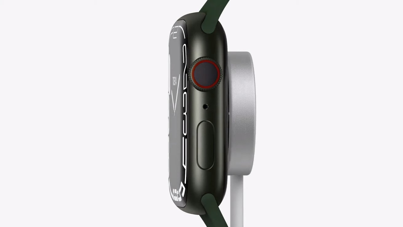 Fast charging the Apple Watch Series 7 requires 5W USB C PD