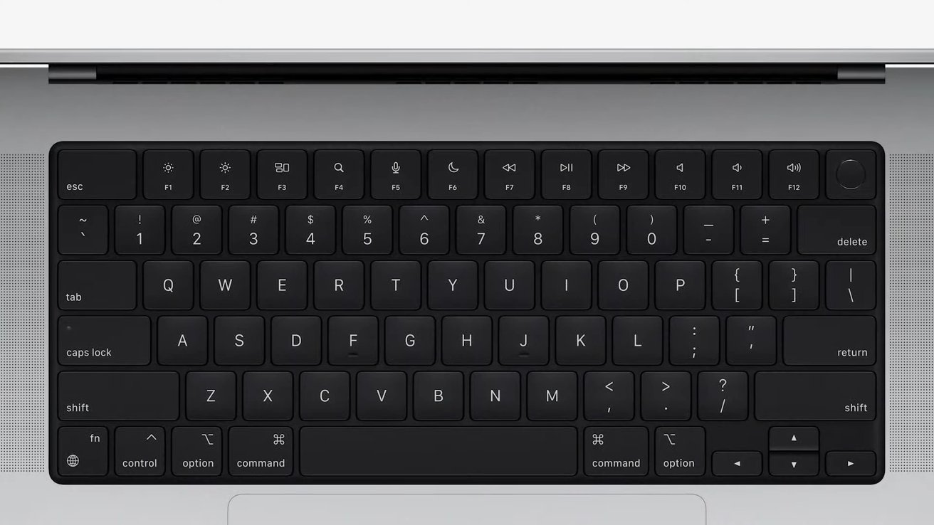 The new MacBook Pro ditches the Touch Bar for a row of function keys