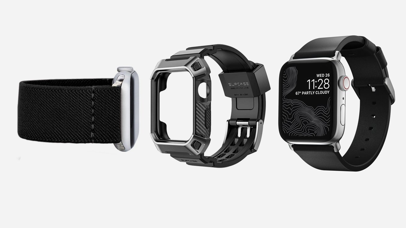 Best straps for hot sale black apple watch