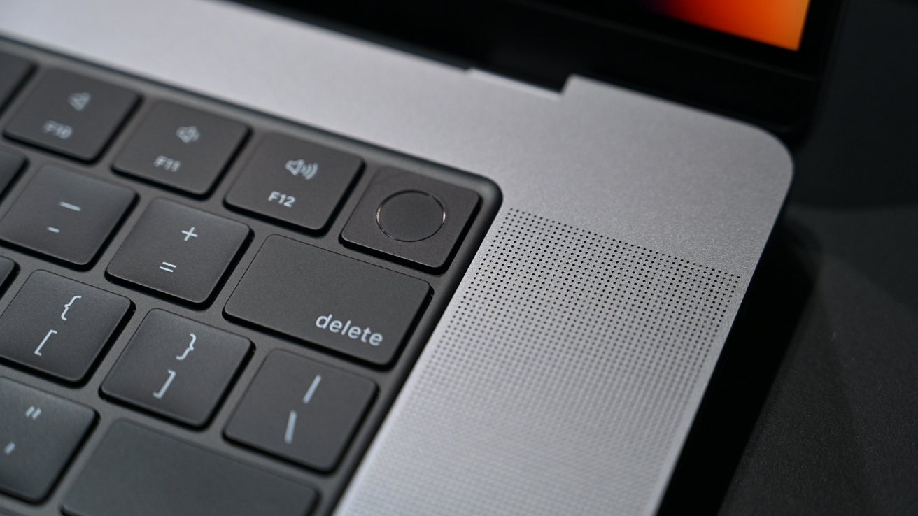 Touch ID next to the function keys instead of the Touch Bar