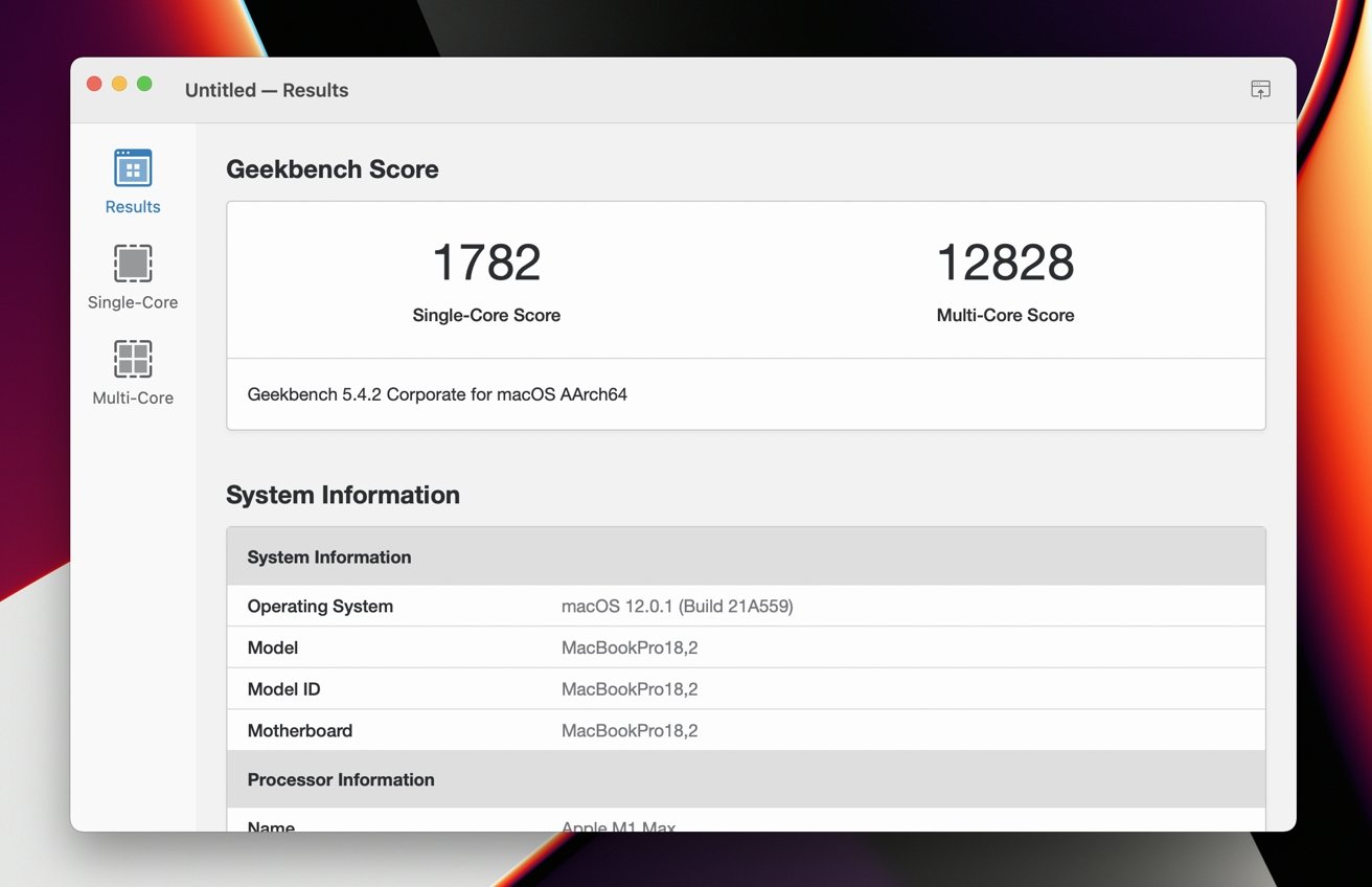 Apple M1 Max performance destroys the competition in new benchmarks