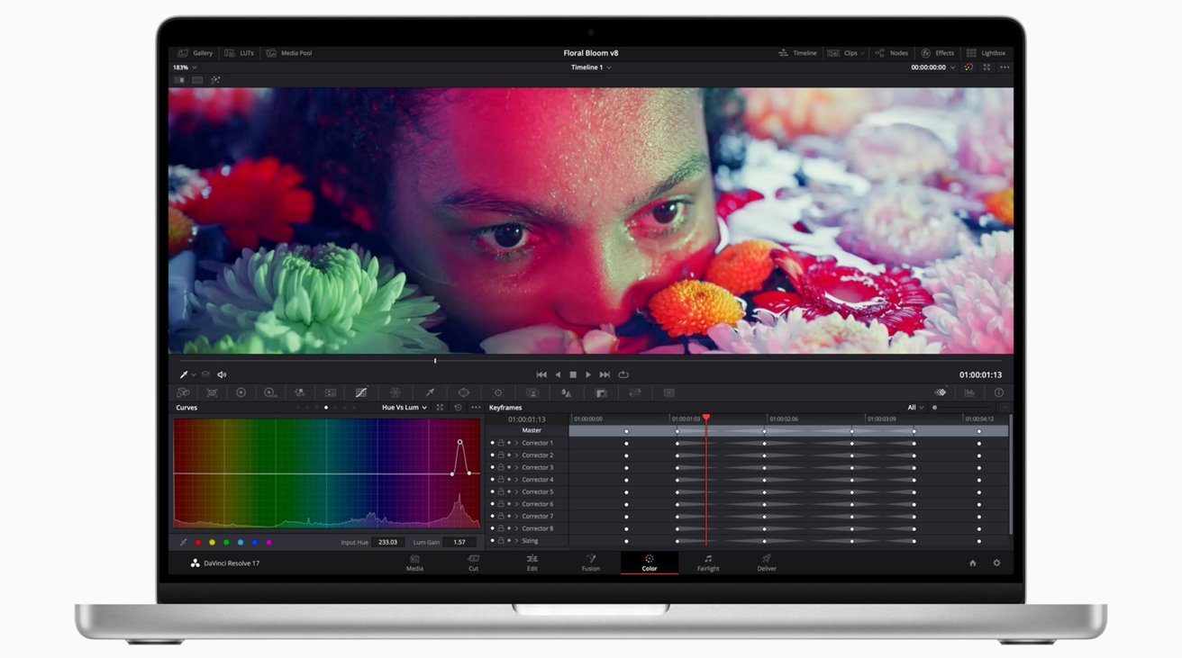 photo of Apple execs excited about M1 Max MacBook Pro video editing capabilities image