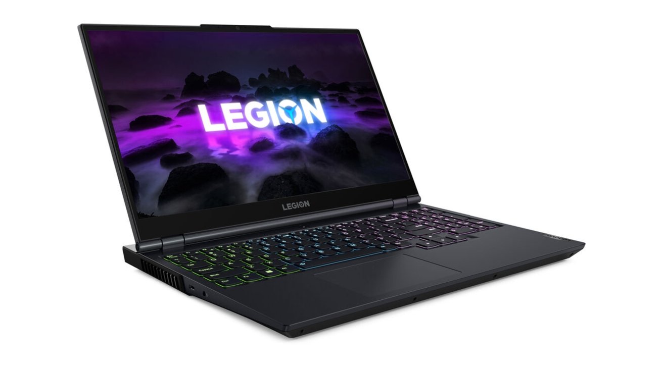 The Legion 5 is certainly a gamer-designed notebook.