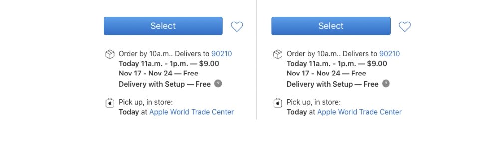 Skip long MacBook Pro delivery times, by ordering from your local Apple