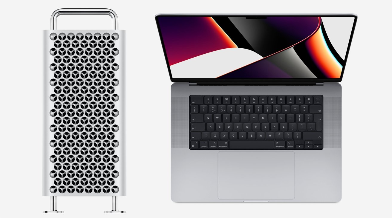 Compared: M1 Max 16-inch MacBook Pro versus Mac Pro
