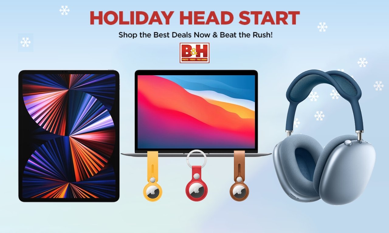 B&amp;H の 2021 ホリデー セールで iPad、Mac、AirPods、Apple アクセサリが最大 150 ドル割引