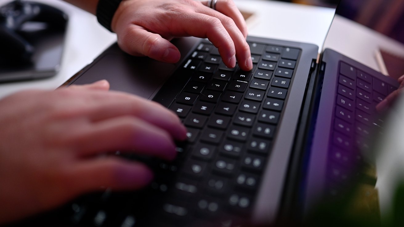 The 14-inch MacBook Pro with scissor switch keyboard