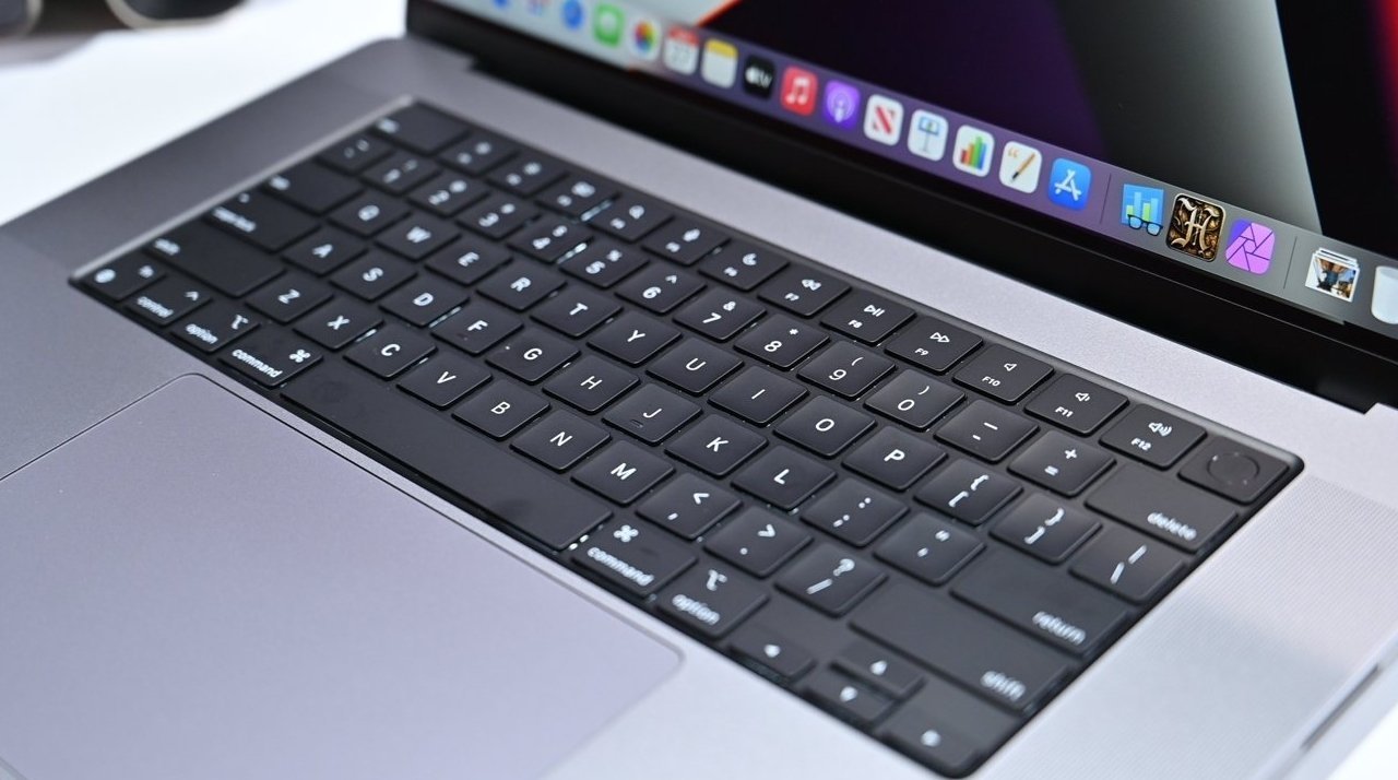 new macbook pro keyboard font