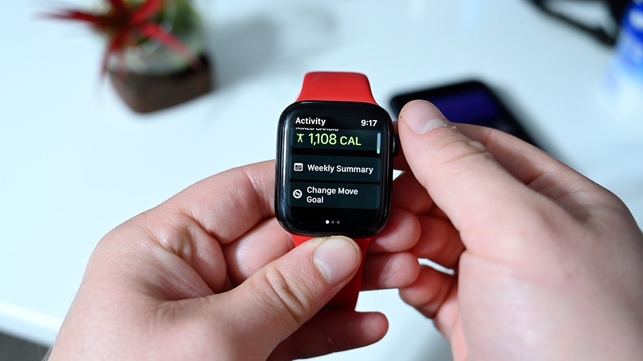 How to change outdoor discount walk goal on apple watch